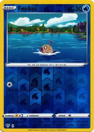 Darkness Ablaze Feebas #38/189 reverse holo